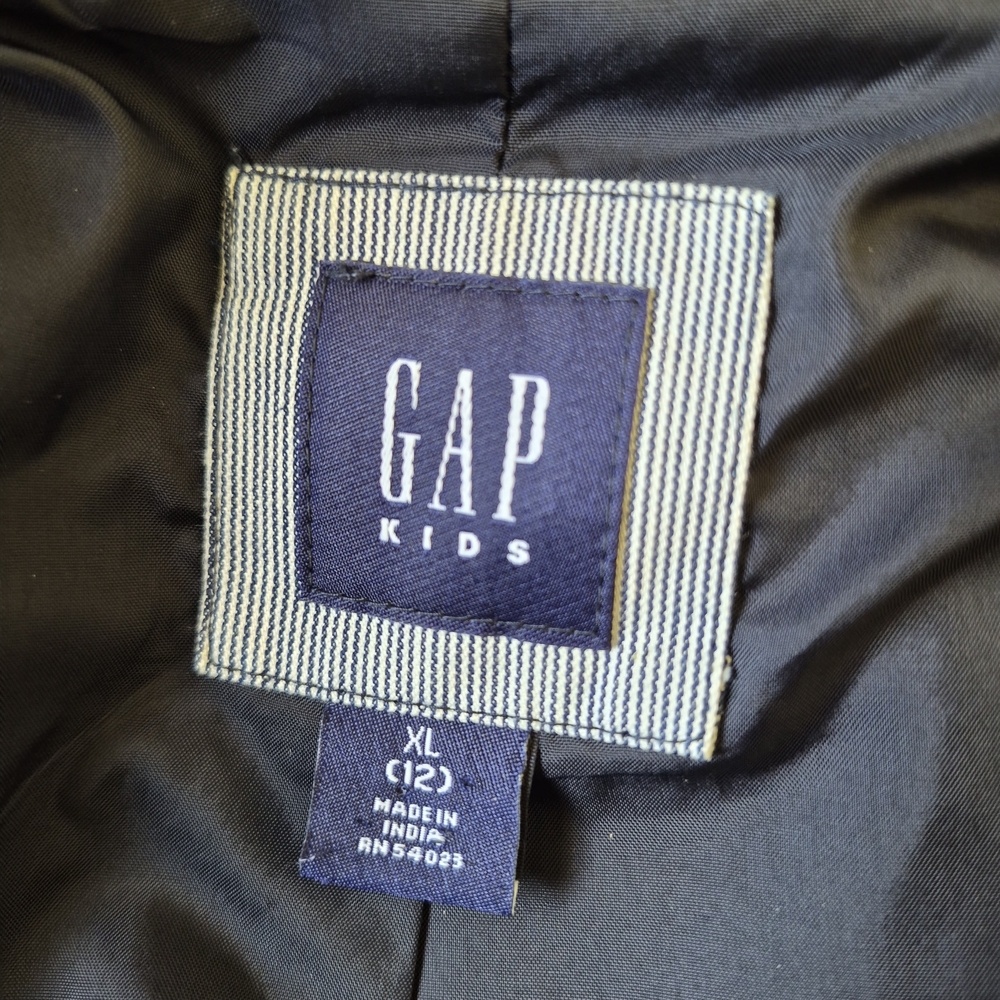 GAP Women's Gray Blazer with Inner Layer - Picture 5 of 7